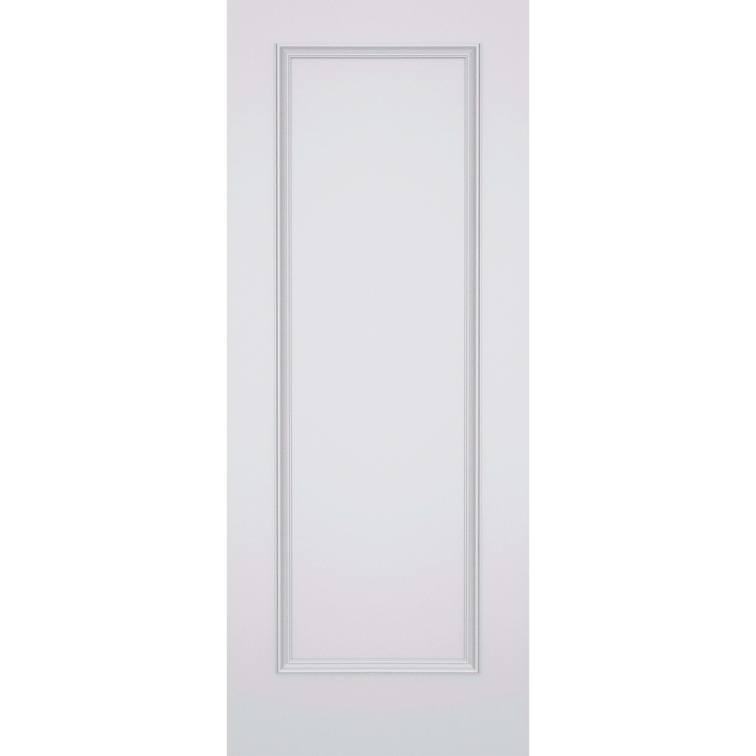 1 Panel 80 x 32 x 1-3/8 Smooth Hollow Door Raised